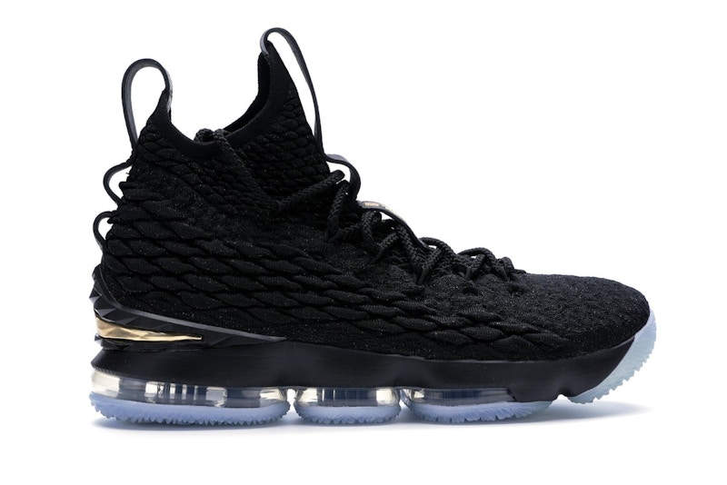 Nike LeBron 15 Black Gold - 897648-006