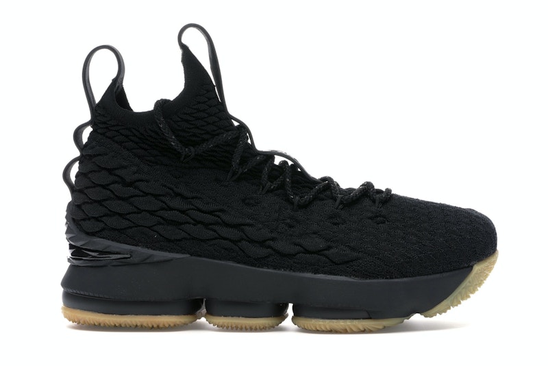 Lebron 15 high black gold clearance