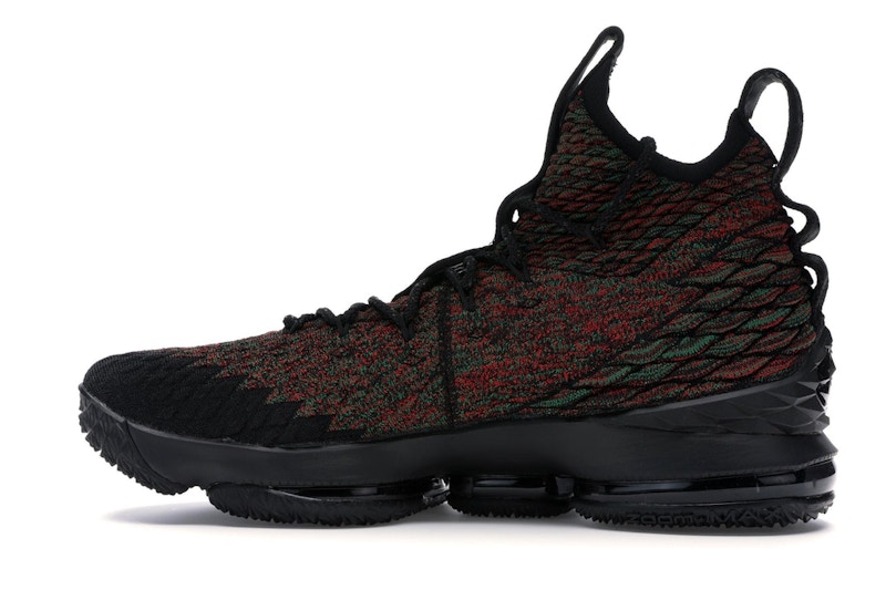 Black red lebron 15