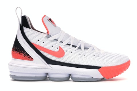 Nike LeBron 16 White Hot Lava Men's CI1521-100 US