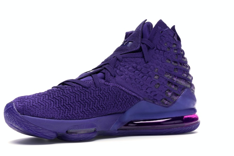 Lebron 17 purple price clearance