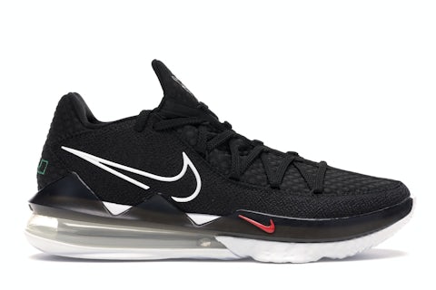 Nike LeBron 17 Low Black White Men's CD5007-002/CD5006-002 US