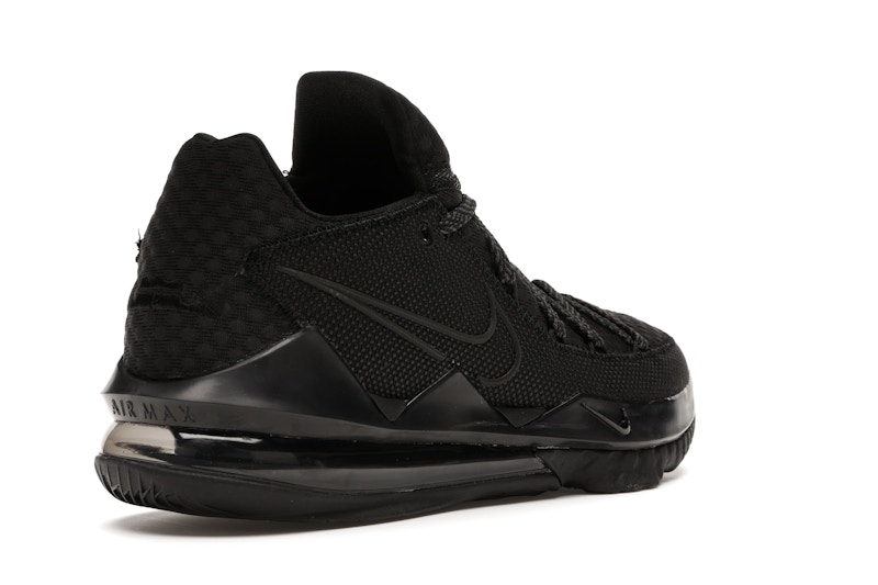 Triple black lebron 17 clearance