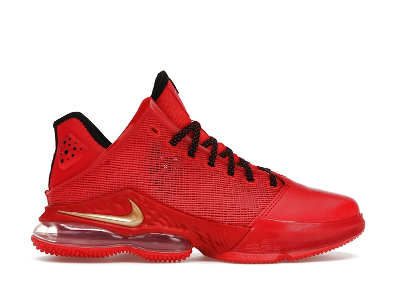 Nike LeBron 19 Low Light Crimson Men s DO9829 600 US
