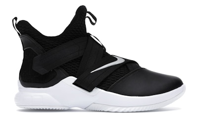 Nike LeBron Soldier 12 TB Black White Silver - AT3872-001