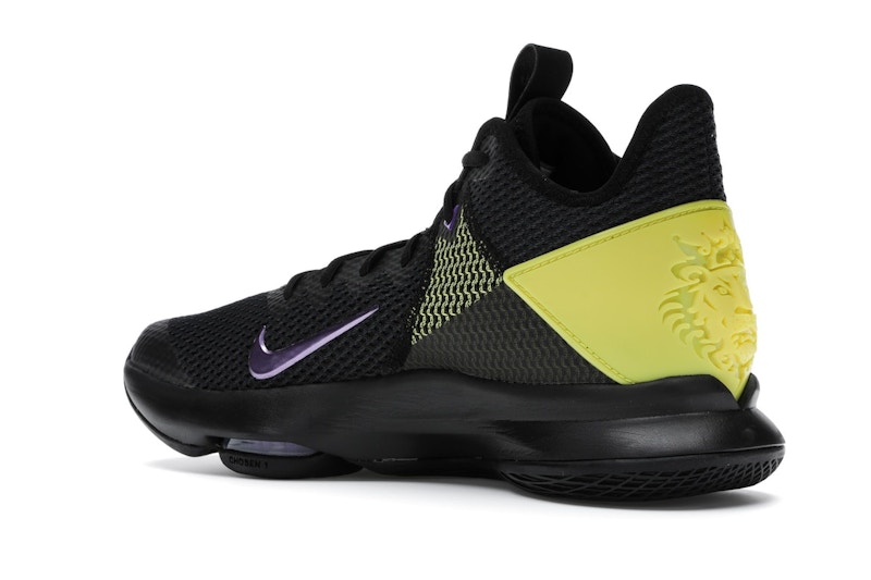 lebron witness 4 black purple yellow