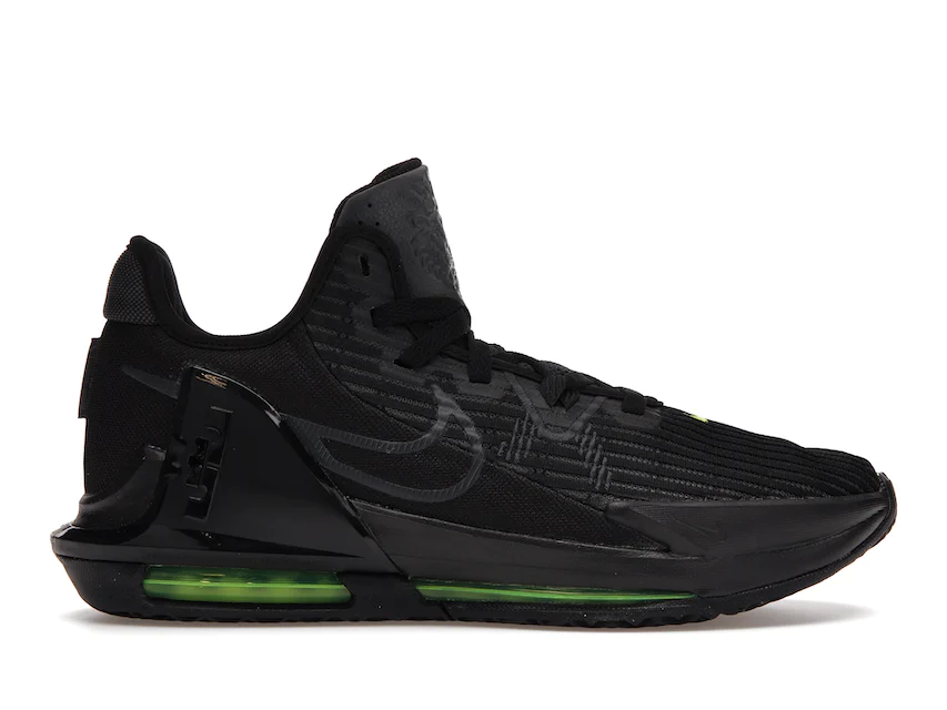 Nike LeBron Witness 6 Black Fluorescent Yellow 0