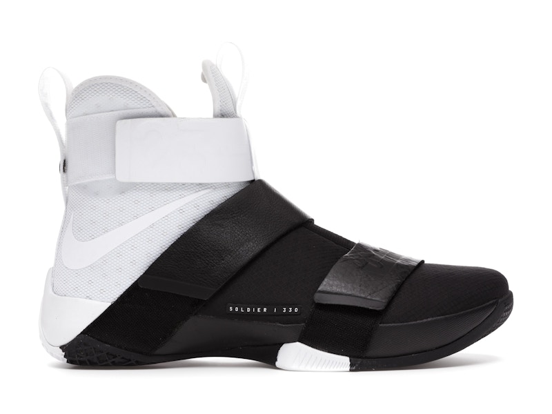 Nike LeBron Zoom Soldier 10 Pinnacle White Black Homme AA1090