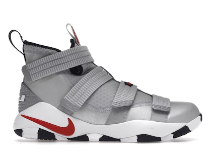Nike LeBron Zoom Soldier 11 Silver Bullet Men's 897646-007 US