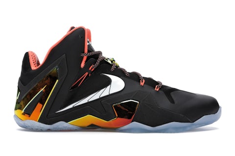 Nike LeBron 11 Elite Black Gold Men's 642846-002 US