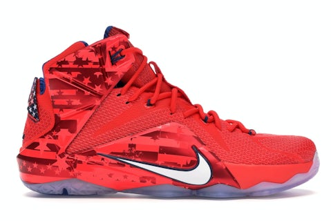 Independence Day Lebron 4th Of July Nike LeBron 12 Independence