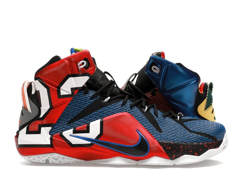 Nike LeBron XII 'What The  Sneakers, Lebron shoes, Sneaker boots