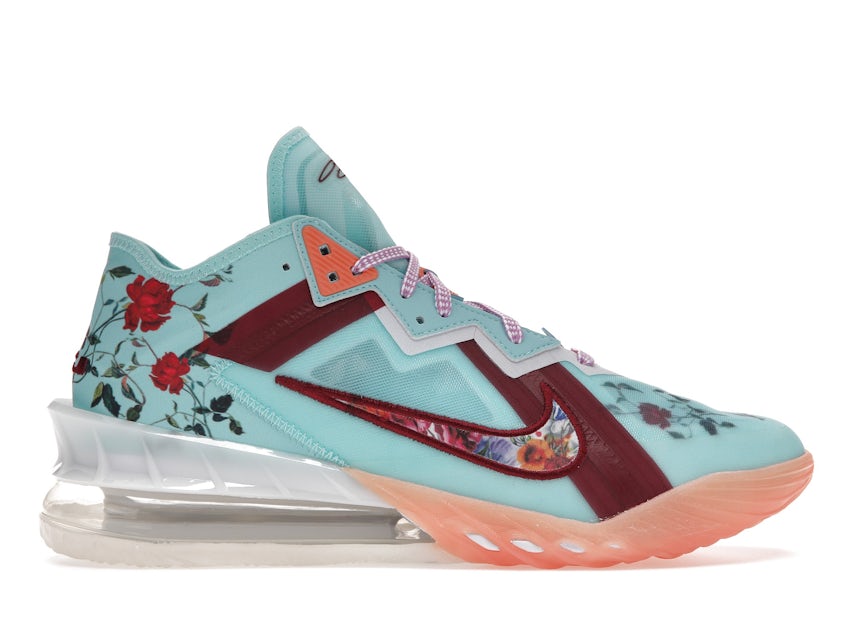 Nike LeBron 18 Low Floral CV7562-400 Release Date