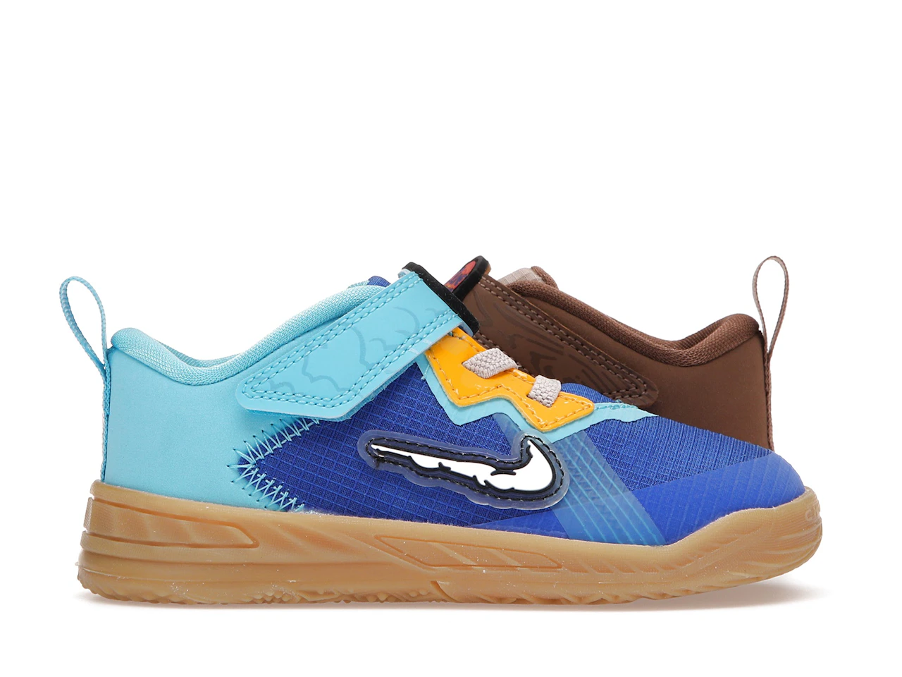 Nike Lebron 18 Low Wile E. vs Roadrunner Space Jam (TD) - DJ3762-401