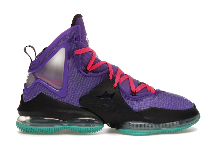 Nike LeBron 19 Purple Teal 0