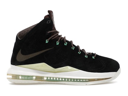 Nike LeBron X EXT Black Suede Men's 607078-001 US