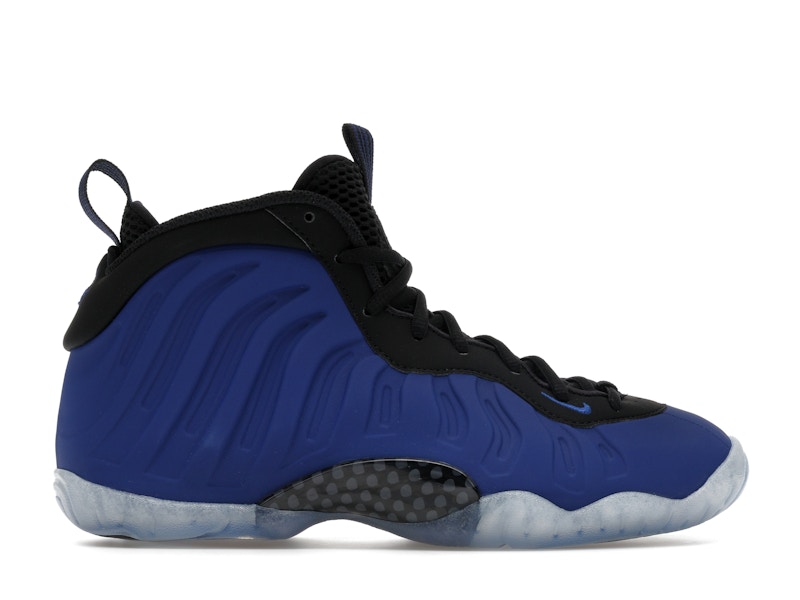 nike little posite one black blue lagoon