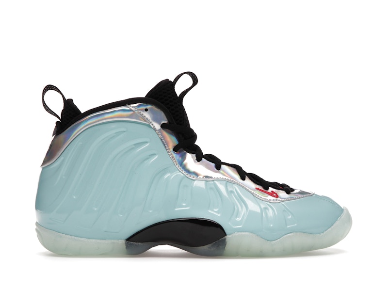 White and turquoise outlet foamposites