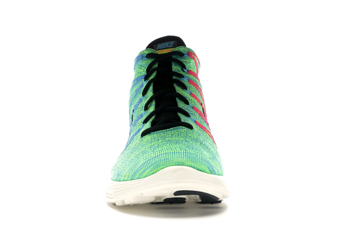 Nike Lunar Flyknit Chukka Blue Glow Volt
