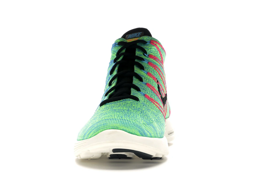 Nike Lunar Flyknit Chukka Blue Glow Volt