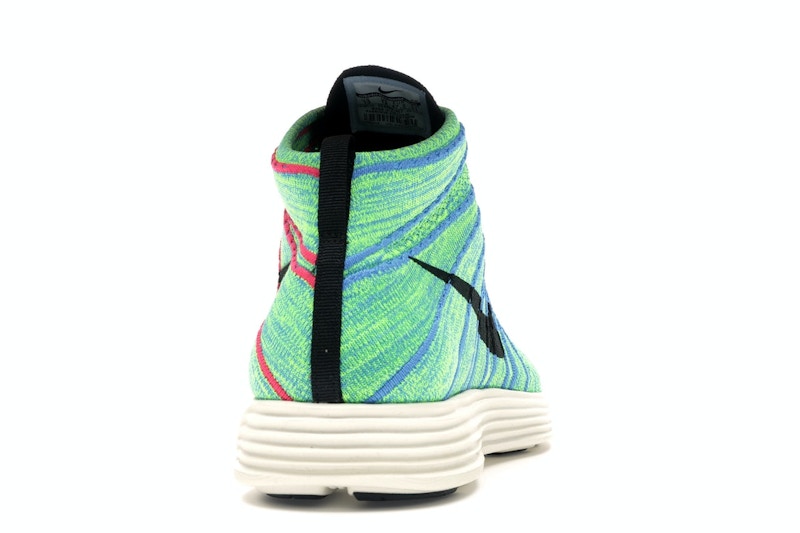 Nike Lunar Flyknit Chukka Blue Glow Volt