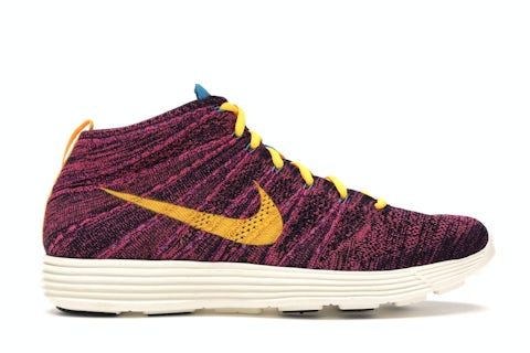 Nike Lunar Flyknit Chukka Grand Viola Laser Arancione Uomo