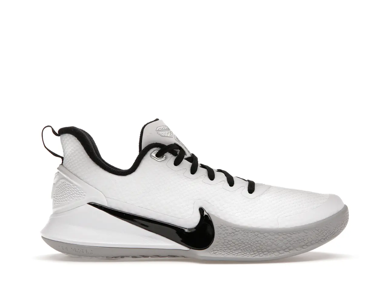 Nike Mamba Focus TB White Wolf Grey Black Men's - AT1214-100 - US