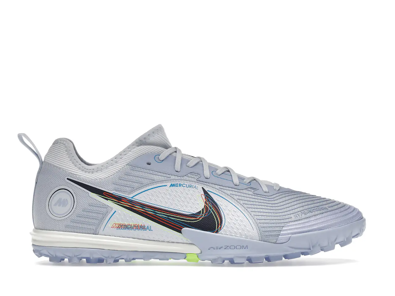 Nike Mercurial Air Zoom Vapor 14 Pro TF Football Grey Light Marine Men's - DJ2851-054 - US