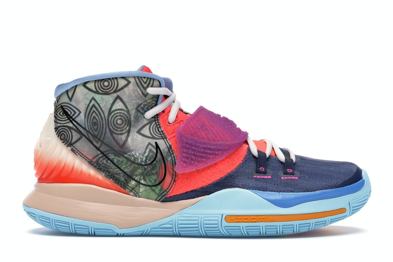 Nike Kyrie 6 Preheat Collection Heal The World Men s CN9839 403 CQ7634 403 US