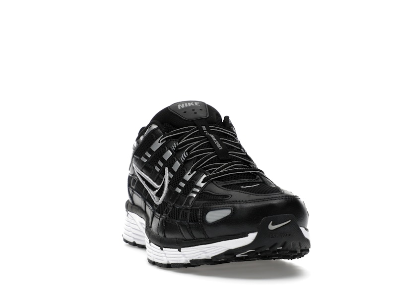 Nike P-6000 Black White Metallic Silver