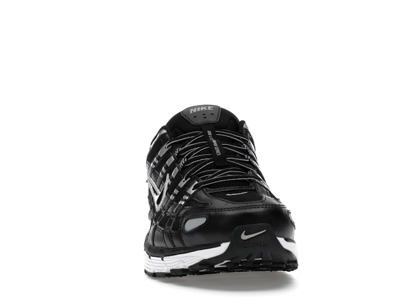 Nike P-6000 Black White Metallic Silver