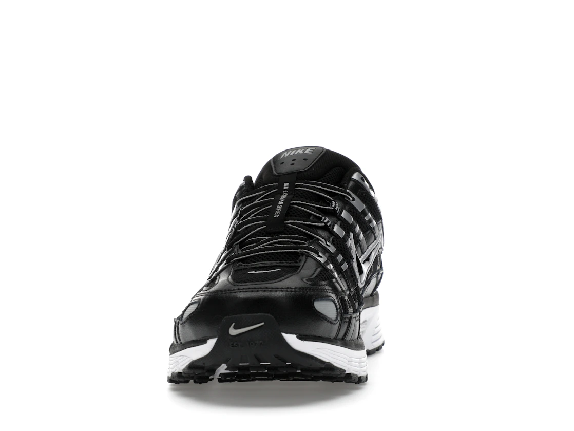 Nike P-6000 Black White Metallic Silver