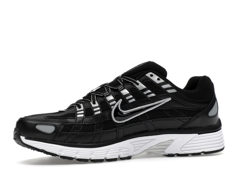 Nike P-6000 Black White Metallic Silver