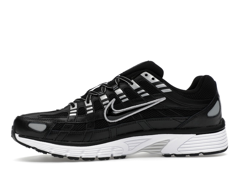 Nike P-6000 Black White Metallic Silver