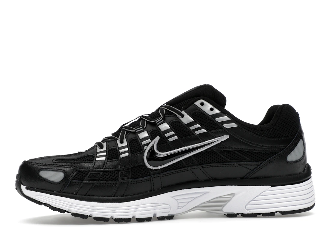 Nike P-6000 Black White Metallic Silver
