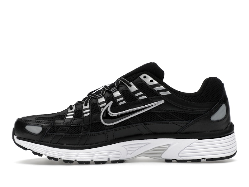 Nike P-6000 Black White Metallic Silver