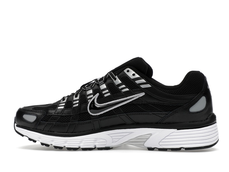 Nike P-6000 Black White Metallic Silver