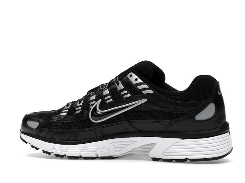 Nike P-6000 Black White Metallic Silver