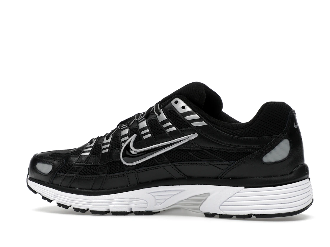 Nike P-6000 Black White Metallic Silver