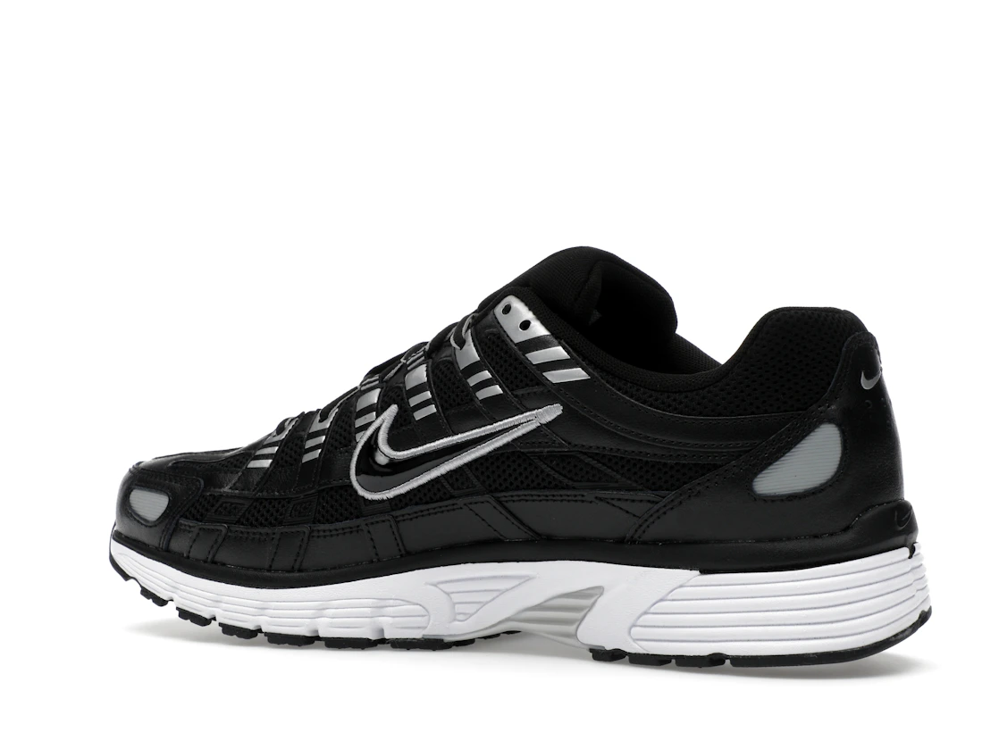 Nike P-6000 Black White Metallic Silver