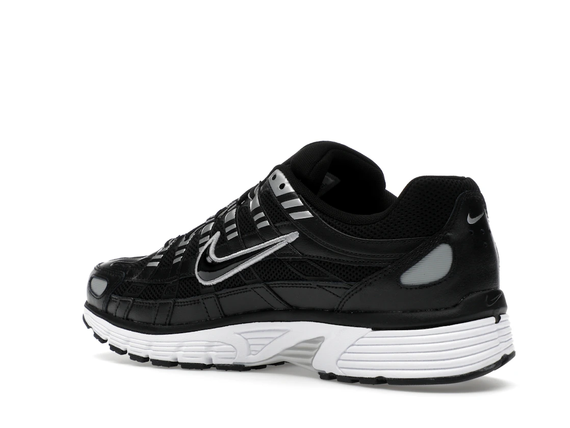 Nike P-6000 Black White Metallic Silver