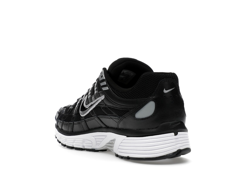 Nike P-6000 Black White Metallic Silver