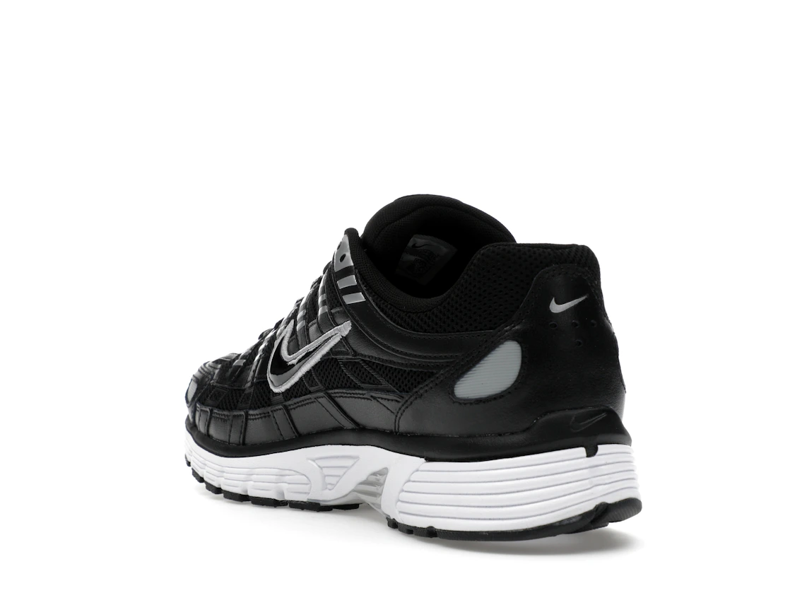 Nike P-6000 Black White Metallic Silver