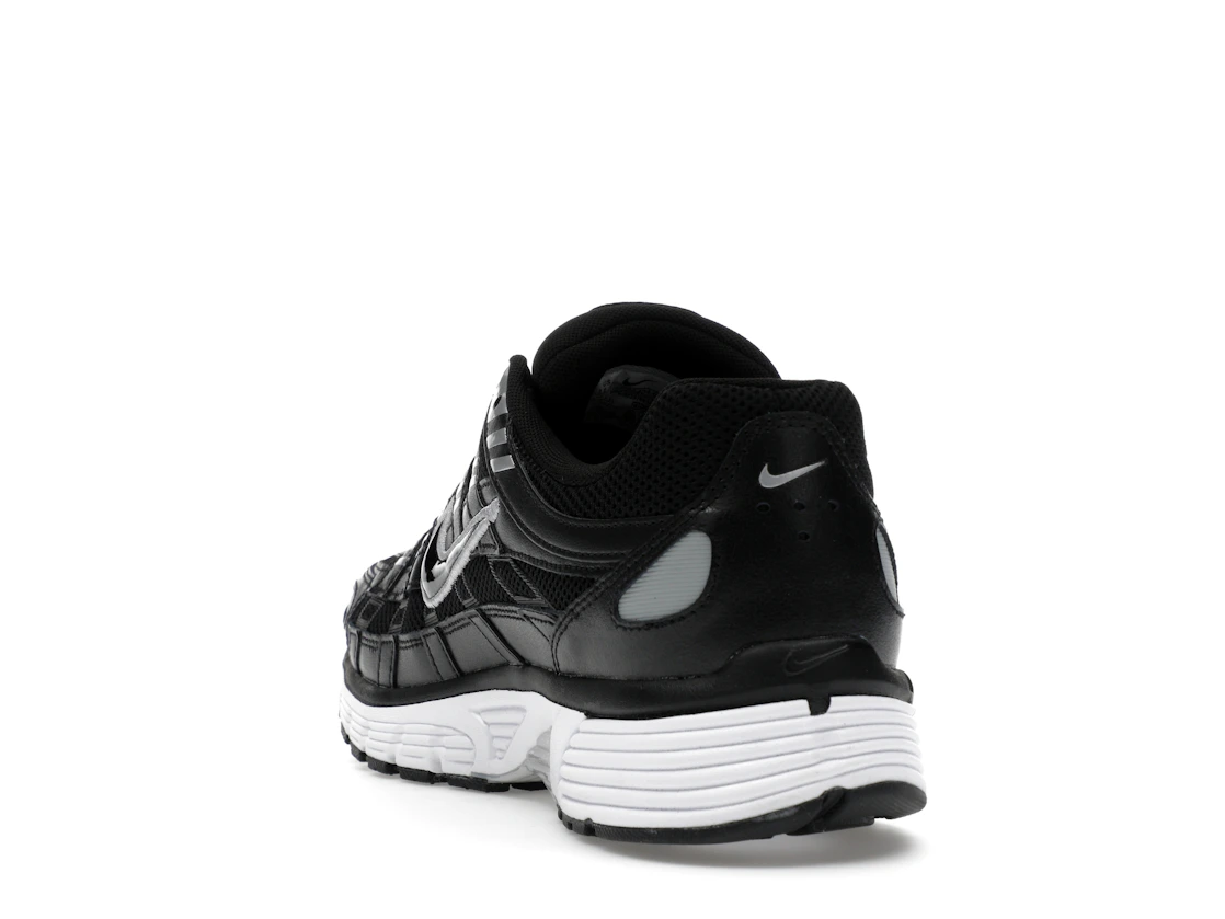 Nike P-6000 Black White Metallic Silver