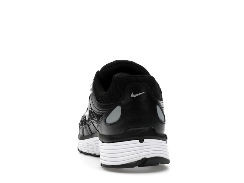 Nike P-6000 Black White Metallic Silver