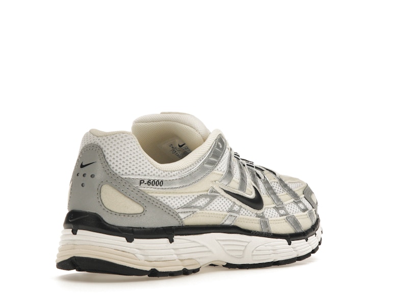 Nike P-6000 Coconut Milk Metallic Silver (Women's)