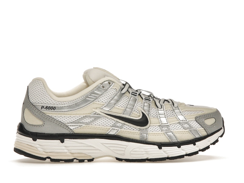 Nike P-6000 Coconut Milk Metallic Silver (Women's)