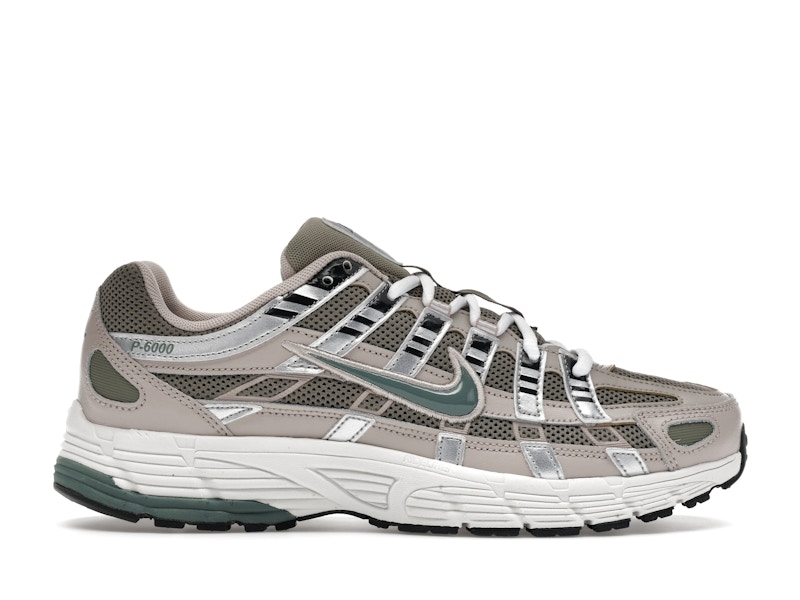 Nike P-6000 Cream Silver Clay Green