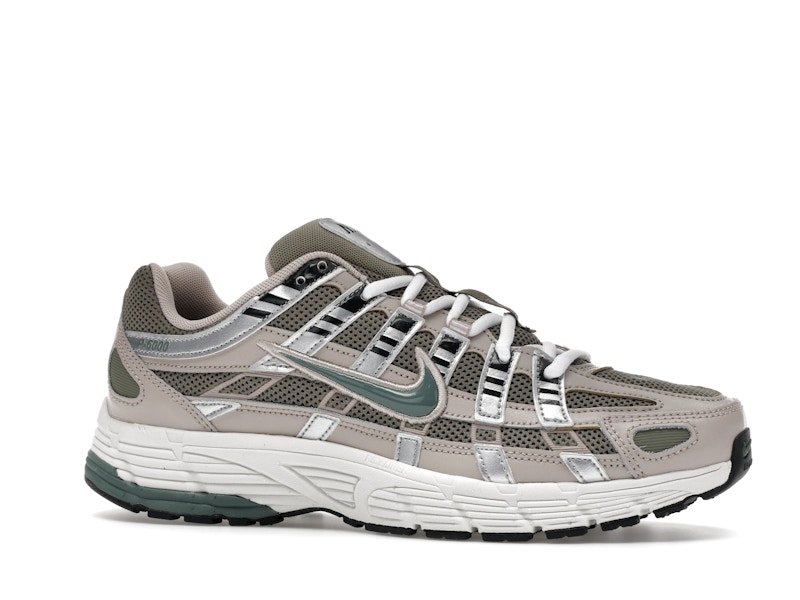 Nike P-6000 Cream Silver Clay Green