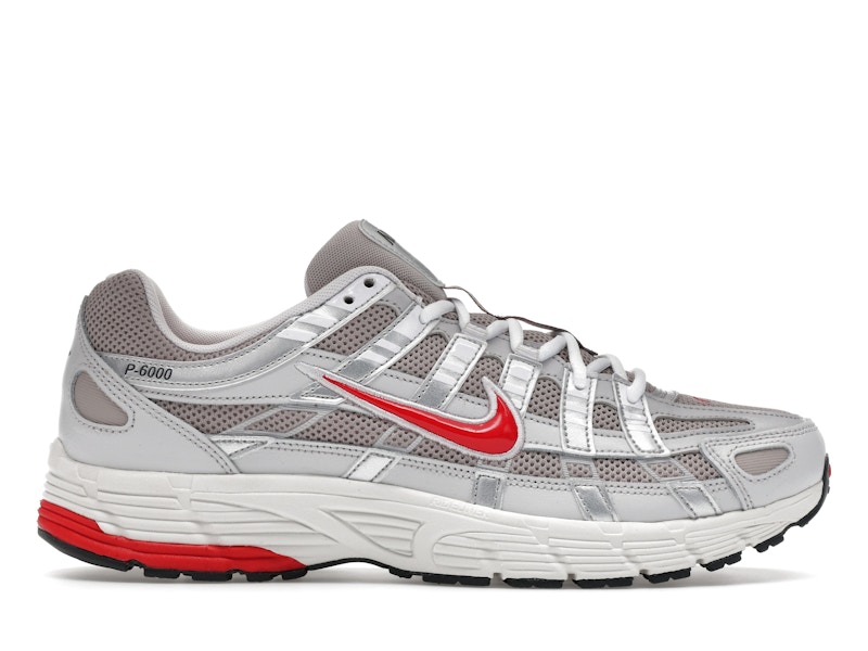 Nike P-6000 Grey Fire Red